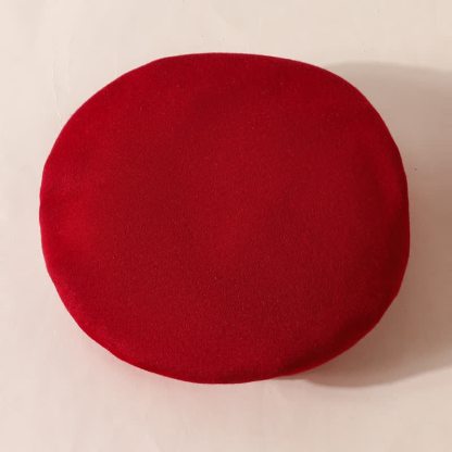 Cappotto a tinta unita con fiocco e berretto per bambina. - image 11