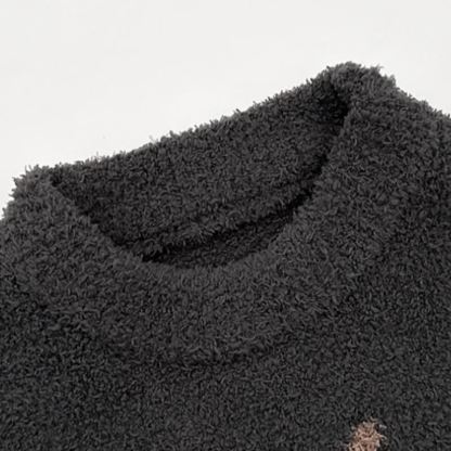 Set pigiama per neonati e bambini piccoli composto da maglione e pantaloni in peluche con motivo frutta, composto da 2 pezzi. - image 6