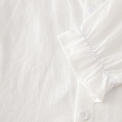 Completo da 3 pezzi in denim a maglia floreale per bambina - image 12
