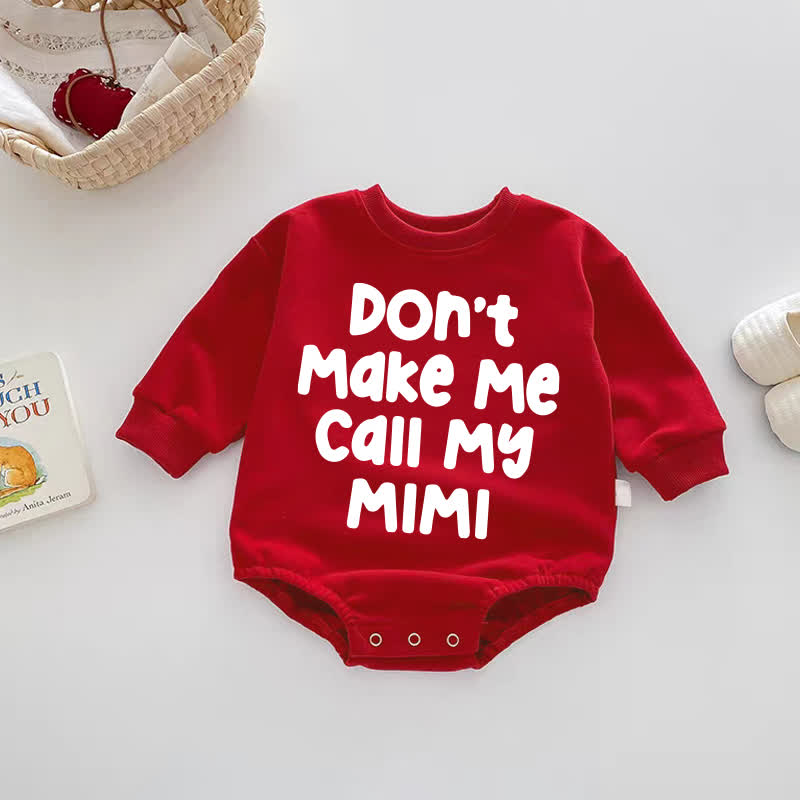 NON FARMI CHIAMARE IL MIO MINI Body Rosso Baby - Rosso - 18-24 mesi - image 1