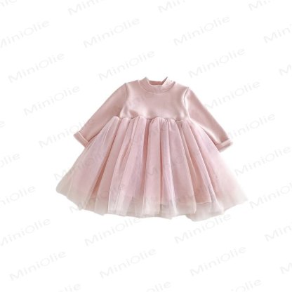 Abito in tulle a maniche lunghe per neonata/bambina - image 4