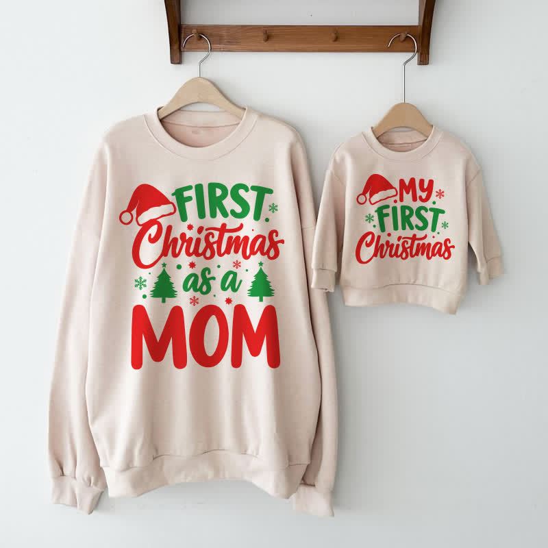 PRIMO NATALE DA PAPÀ/MAMMA Felpa Papà/Mamma e Me - image 2