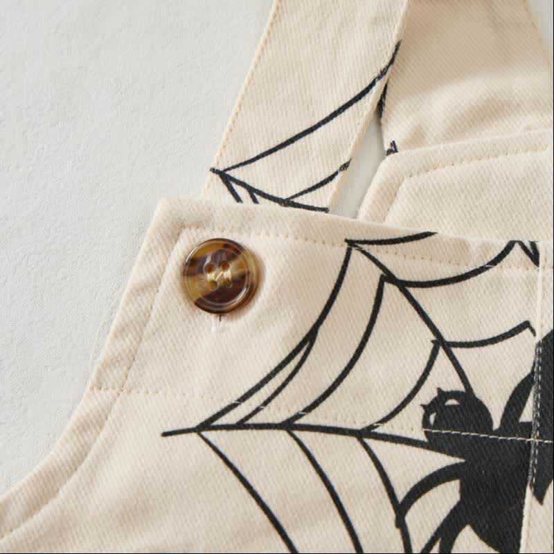 Tutina beige per neonati e bambini con ragnatela - image 3