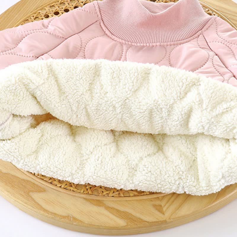 Completo due pezzi per bambino composto da felpa trapuntata calda e pantaloni della tuta. - image 6