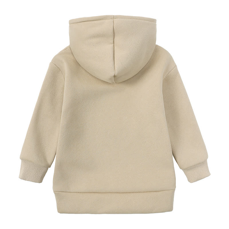 Completo per bambini composto da felpa con cappuccio e pantaloni in morbido pile, composto da due pezzi. - image 10