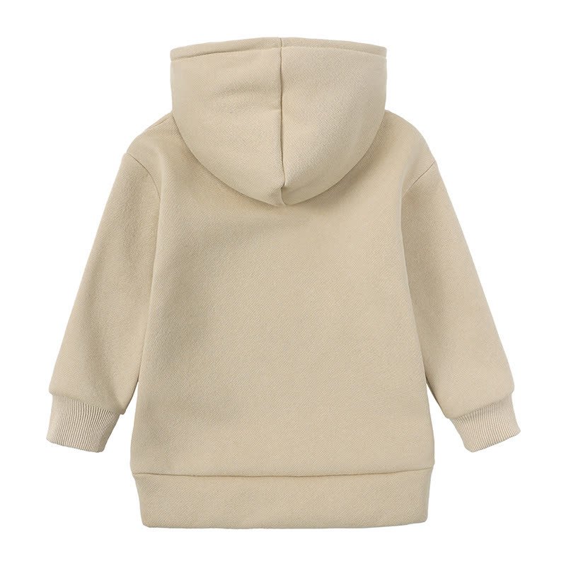 Completo per bambini composto da felpa con cappuccio e pantaloni in morbido pile, composto da due pezzi. - image 10