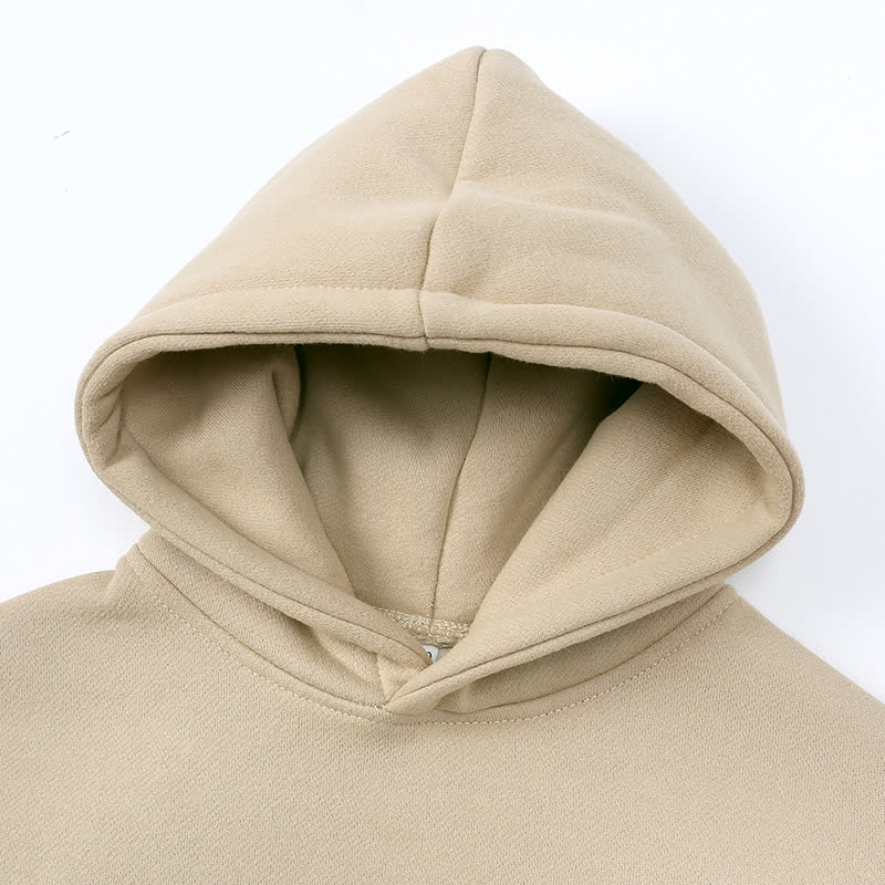 Completo per bambini composto da felpa con cappuccio e pantaloni in morbido pile, composto da due pezzi. - image 11