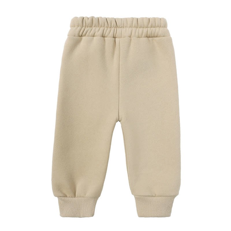 Completo per bambini composto da felpa con cappuccio e pantaloni in morbido pile, composto da due pezzi. - image 15