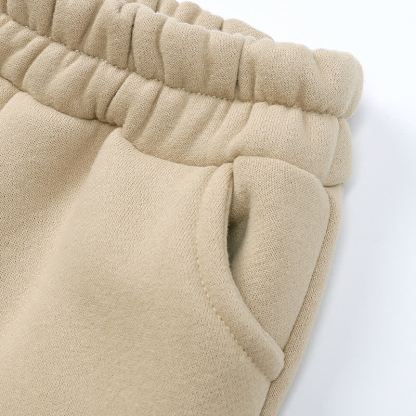 Completo per bambini composto da felpa con cappuccio e pantaloni in morbido pile, composto da due pezzi. - image 17