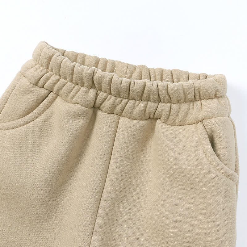 Completo per bambini composto da felpa con cappuccio e pantaloni in morbido pile, composto da due pezzi. - image 16