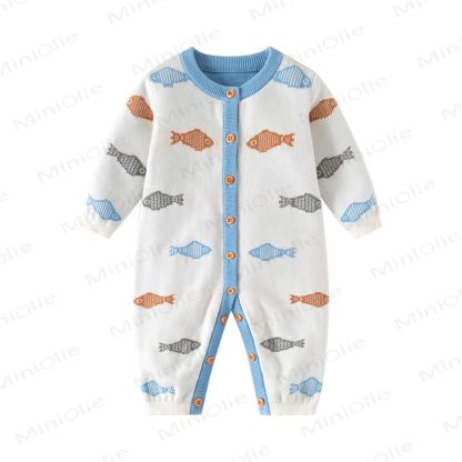 Tutina Baby Fish con bottoni sul davanti - image 2