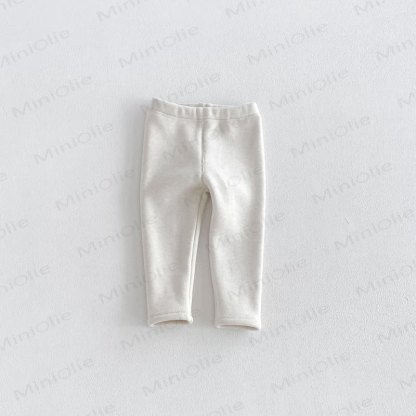 Giacca con cappuccio trapuntata marrone a pois per neonati e bambini piccoli, oppure leggings beige, oppure maglione beige, oppure vestito senza maniche marrone, oppure copriscarpe marroni. - Pantaloni - 6-7T - image 4