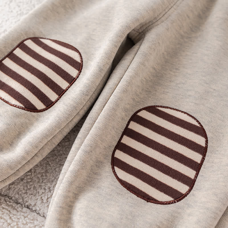 Completo da 2 pezzi in pile con orsetto per bambini GOOD TIME - image 12