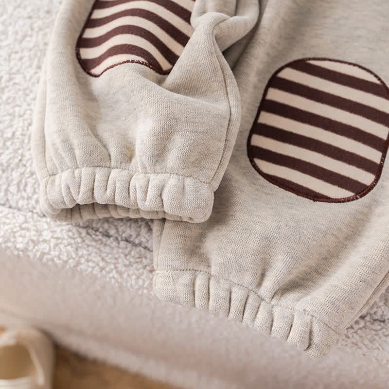 Completo da 2 pezzi in pile con orsetto per bambini GOOD TIME - image 13