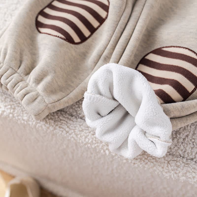 Completo da 2 pezzi in pile con orsetto per bambini GOOD TIME - image 14