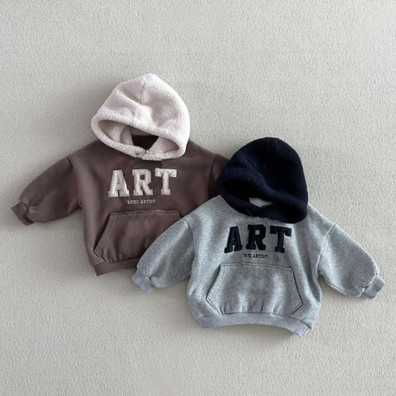 Completo ART per neonati e bambini composto da felpa in pile e pantaloni da jogging, due pezzi. - image 4