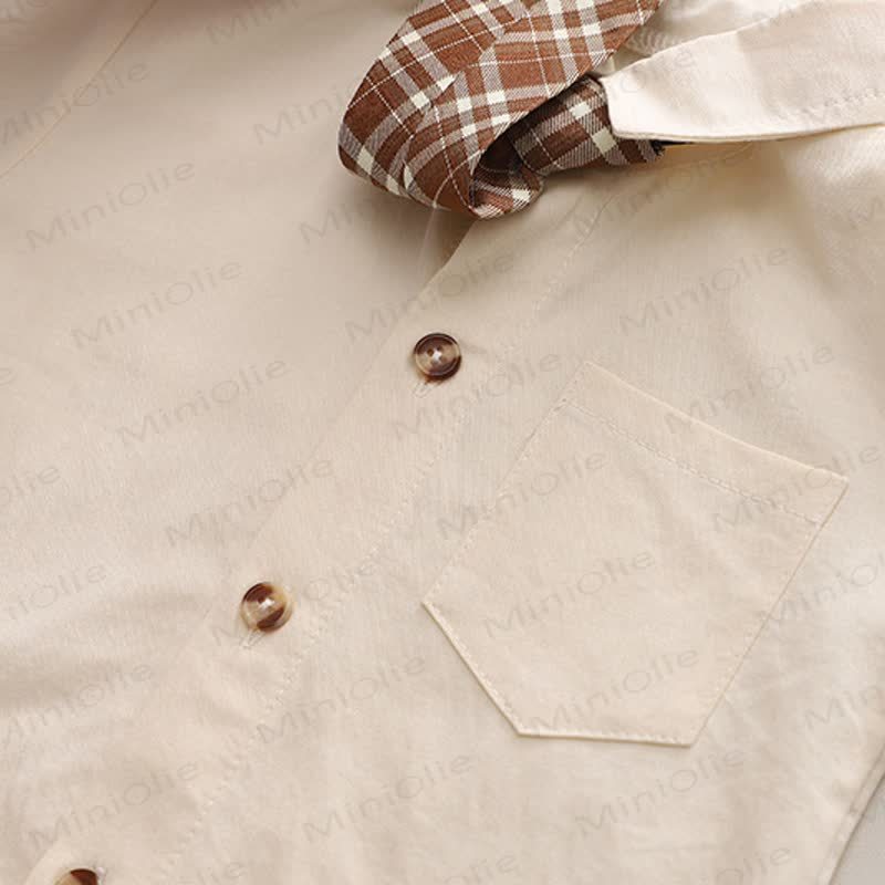 B Baby Toddler Boy Plaid Set 3 pezzi - image 20