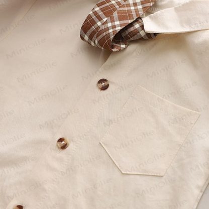 B Baby Toddler Boy Plaid Set 3 pezzi - image 20