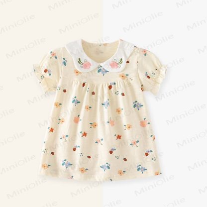 Vestitino estivo a fiori per bambina - Venere colorata - 3-4 anni - image 4