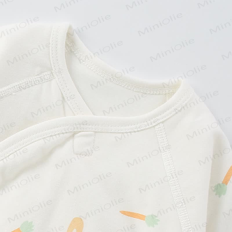 Tutina trapuntata per neonato con coniglietto carino - image 5