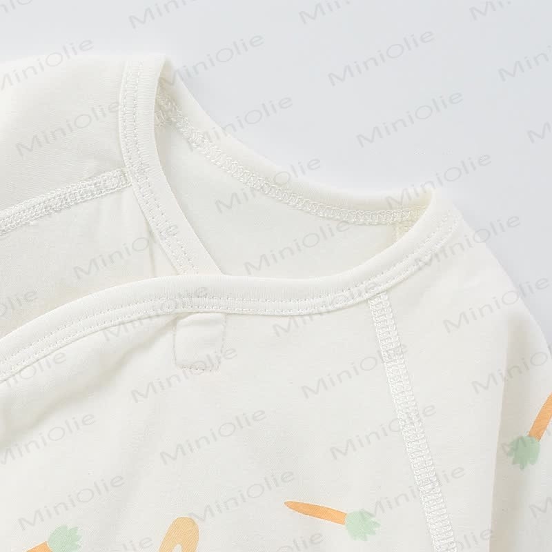 Tutina trapuntata per neonato con coniglietto carino - image 5