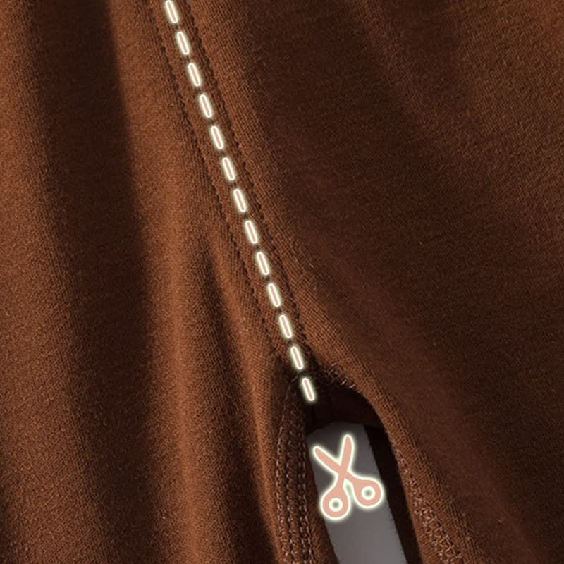 Set pigiama per neonato/a composto da maglia a maniche lunghe e pantaloni con stampa animalier/piante. - image 14
