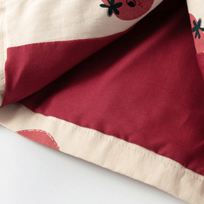 Trench con cappuccio a forma di pomodoro per bambina - image 12