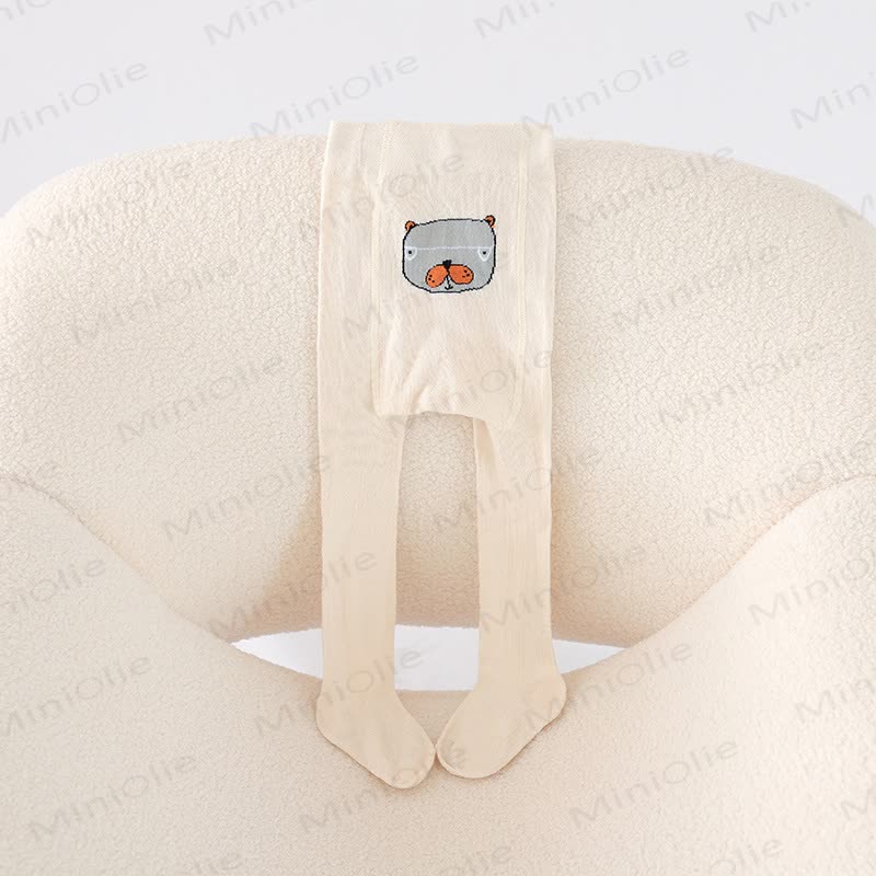 Collant morbidi Baby Lovely Animal - Albicocca - 2-4T - image 13