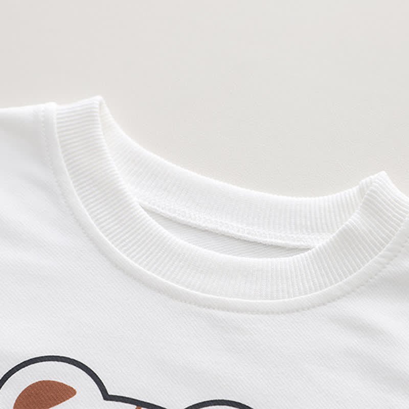 Completo in denim 3 pezzi per bambini con orsetto HUMAN MADE - image 14