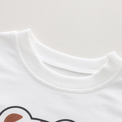 Completo in denim 3 pezzi per bambini con orsetto HUMAN MADE - image 14
