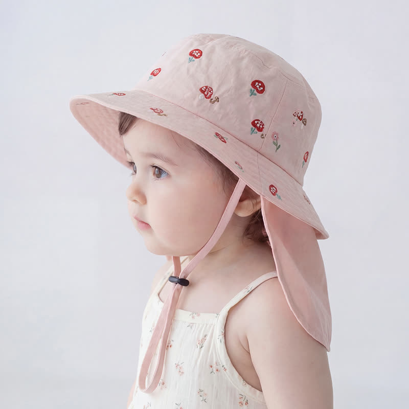 Cappello con cuore di bambino/animale per la protezione solare - image 8