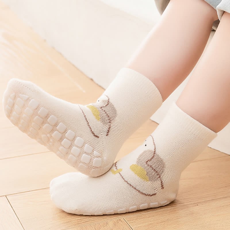 Calzini da pavimento per neonati e bambini piccoli a forma di anatra - image 11