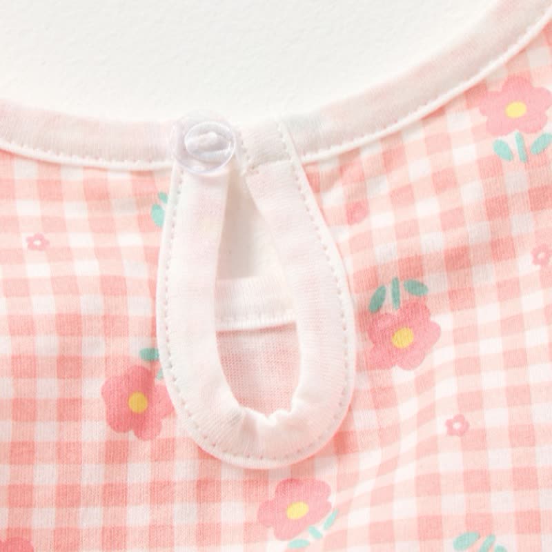 Vestito estivo da bambina con stampa e maniche a volant - image 8