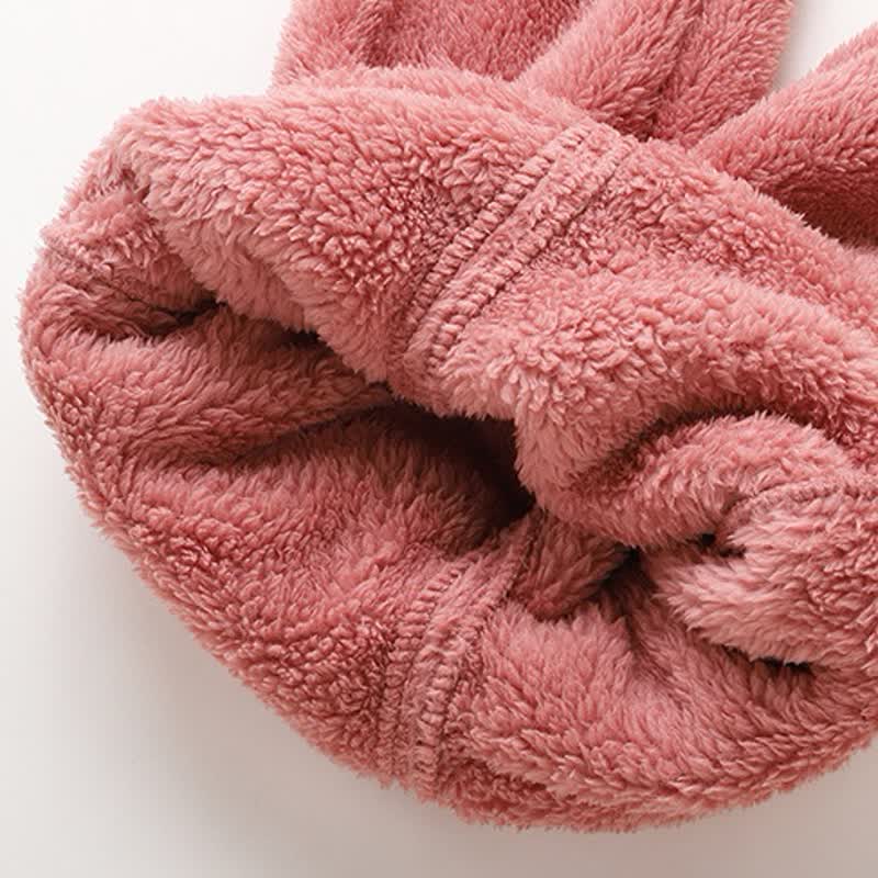 Set pigiama per neonati composto da giacca con cappuccio e pantaloni in peluche, due pezzi. - image 11