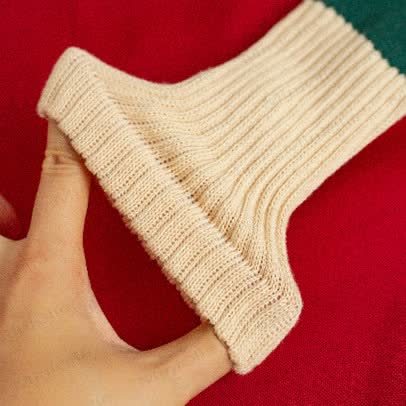 Calzini caldi da pavimento per bambole 3D di Natale per bambini - image 16