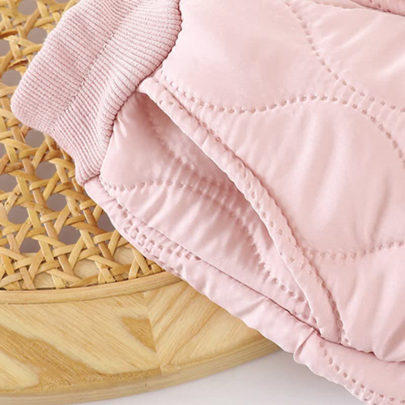 Completo due pezzi per bambino composto da felpa trapuntata calda e pantaloni della tuta. - image 8
