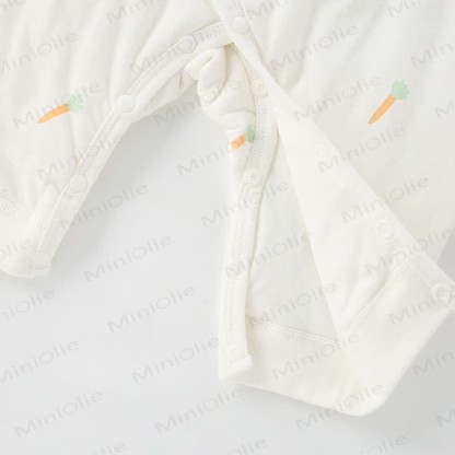 Tutina trapuntata per neonato con coniglietto carino - image 7