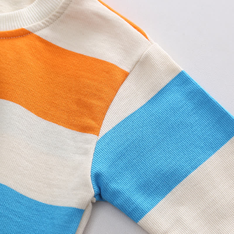 Set di 2 pezzi per neonati con orso colorato e adorabile salopette - image 16