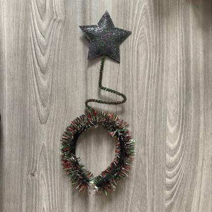 Fascia per capelli a forma di stella di Natale per bambini - Nero - image 4