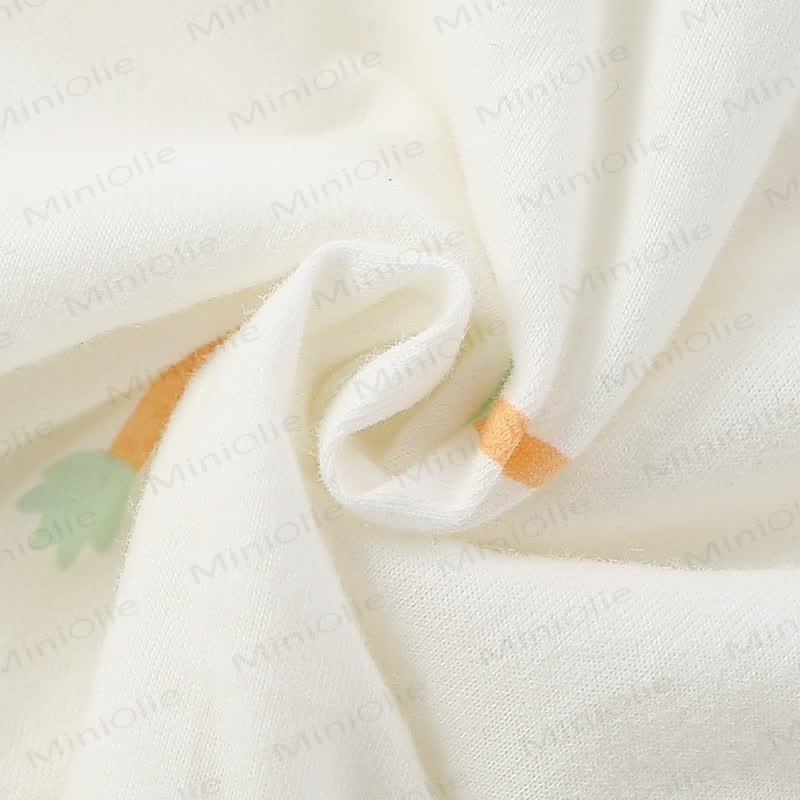 Tutina trapuntata per neonato con coniglietto carino - image 6