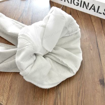 Pantaloni in velluto a coste elasticizzato per bambine - image 13