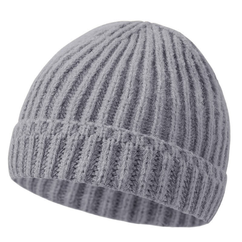 Berretto semplice color puro per neonato - Grigio - 0-12M - image 14