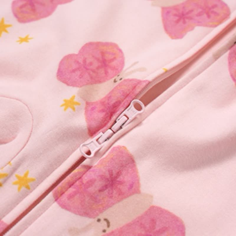 Body a maniche lunghe con zip e stampa a cartoni animati per neonati - image 14
