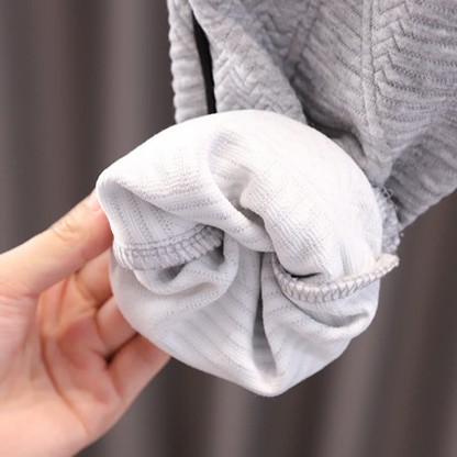 Tuta da ginnastica semplice con orsetto, 2 pezzi, per neonato - image 12