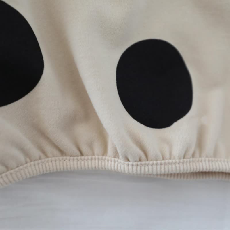 Maglietta a maniche lunghe a pois per neonati e bambini - image 10