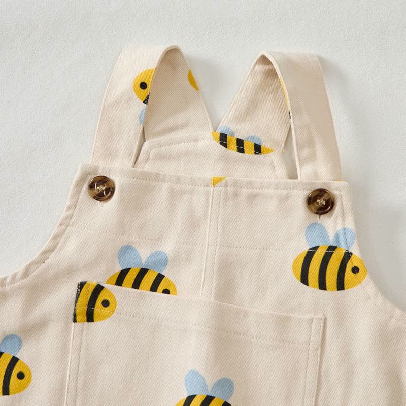 Tutina beige ape per neonati e bambini piccoli - image 4