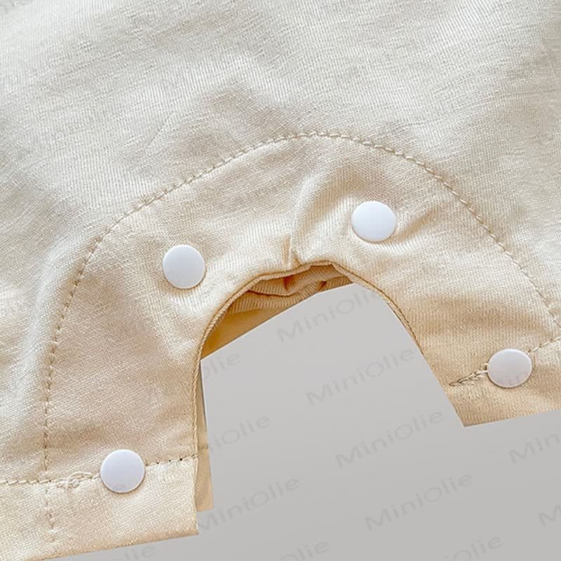 Tutina per neonato in cotone con stampa orsetto - image 5