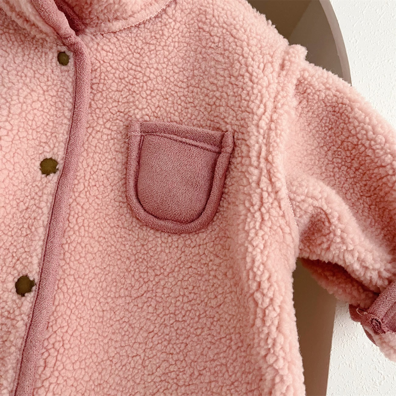 Tutina reversibile in pile Baby Polo - image 8