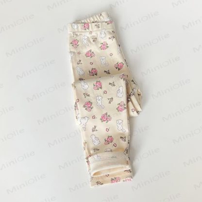 Leggings per bambine - Albicocca Coniglietto rosa - 14 anni - image 4