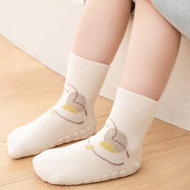 Calzini da pavimento per neonati e bambini piccoli a forma di anatra - image 10
